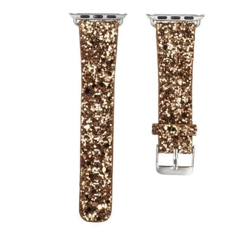 Apple Watch band gold glitter 38 MM nwt‎